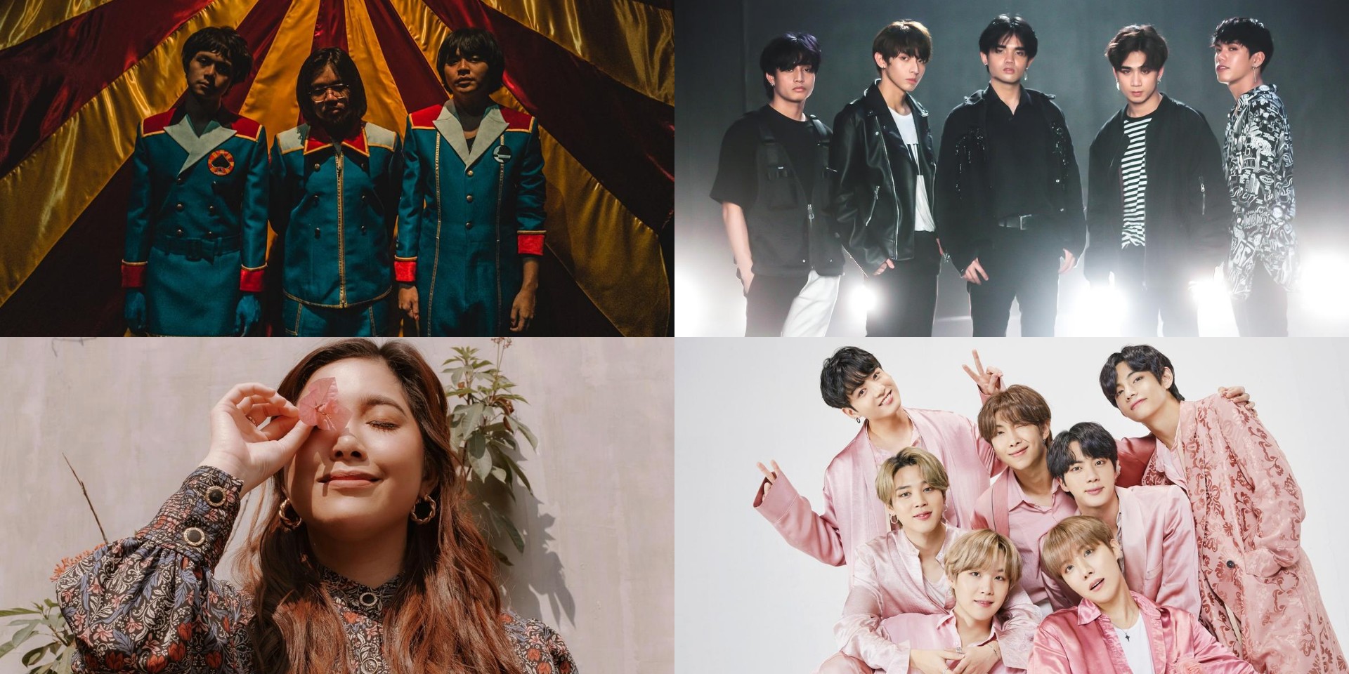 SB19, Moira, IV of Spades, BTS, and more win at the 2020 MYX Awards
